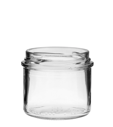 Verrine-krukke 130 ml 63TO Glasflint med beskyttelsesring